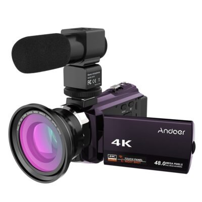 Andoer 4K 1080P 48MP WiFi Digital...