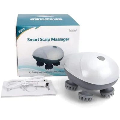 Smart Scalp Massager 96 Silicon Kneading Points with Detachable Heads Scalp