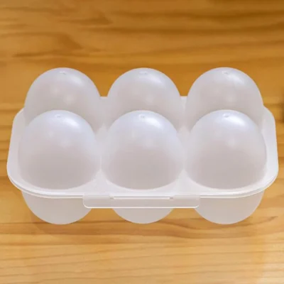 6-Grid Egg Storage Container Box
