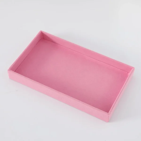 Velvet Pink Jewelry Storage Tray Earring Organizer Pretty Jewelry - Image 3