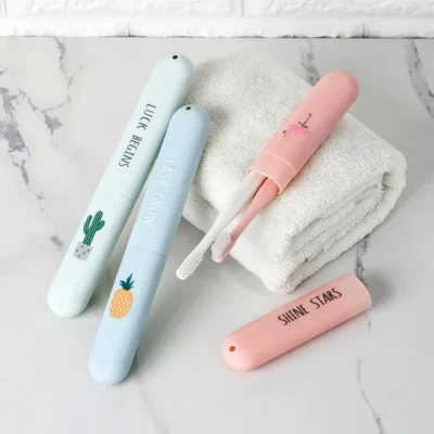Printed Toothbrush Cover (Pack Of 3)