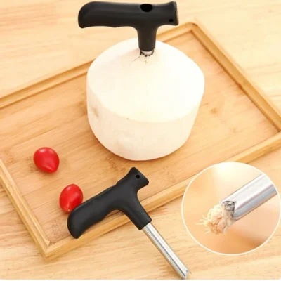Anjani Coconut Opener Tool – Durable Stainless Steel Opener for Tender Coconuts
