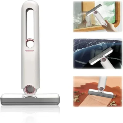 Multipurpose Mini Cleaning Mop, Portable Mini Mop Self Squeeze Strong Absorbent Magic Wiper