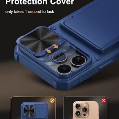 iPhone 16 Pro Max Wallet Case With Card Holder