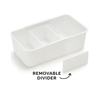 Storage Box with Removable Dividers