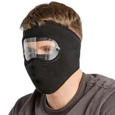 cotton Unisex Full Winter Face Mask Windproof