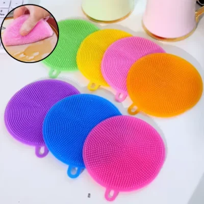 2 Pcs Multi-Functional Dish Brush & Stai...