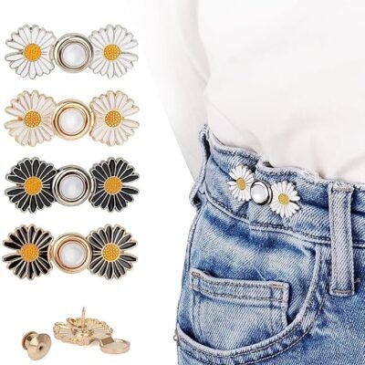 Adjustable Detachable Jeans Button Pins
