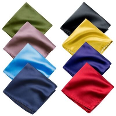 Young Arrow Satin Pocket Square for Men